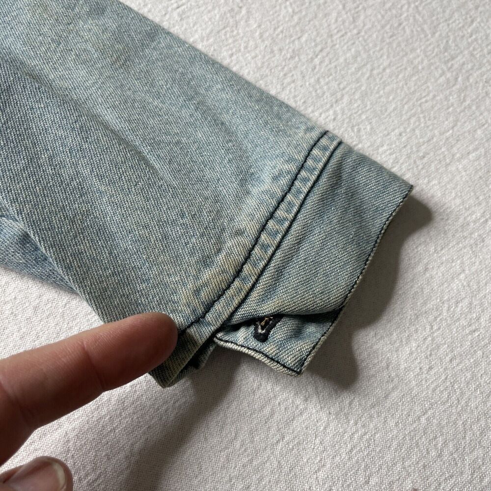 Born to Ride Denim toddler 3T jacket Biker blue jean jacket Go Baby Tag - Picture 16 of 16
